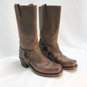 Frye harness boots, sz 7.5 GREAT CONDITION!